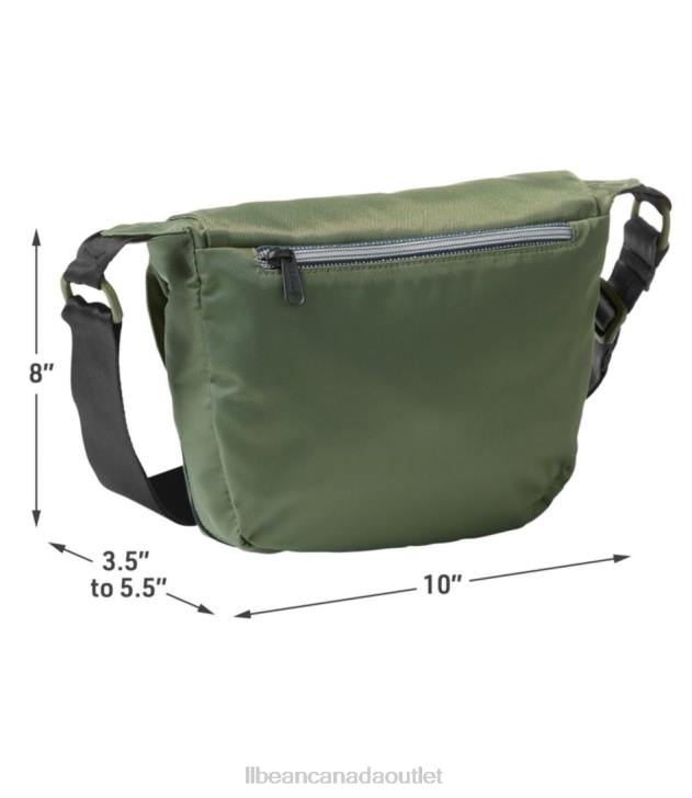 Accessories Black H8XZ6212 Boundless Expandable Crossbody Bag Unisex L.L.Bean