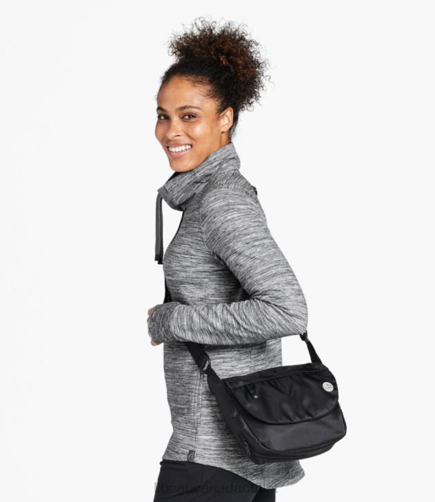 Accessories Black H8XZ6212 Boundless Expandable Crossbody Bag Unisex L.L.Bean