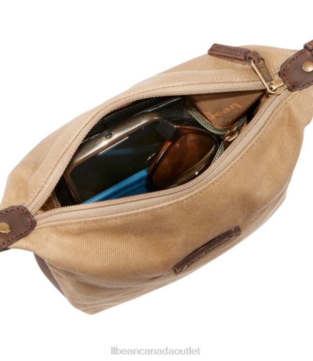 Accessories Feldspar H8XZ4240 Waxed Canvas Crossbody Unisex L.L.Bean