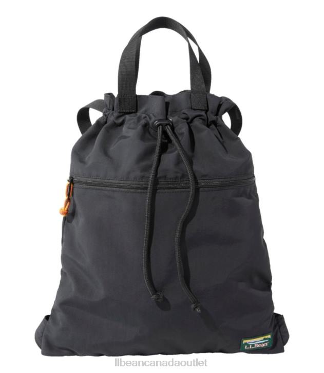 Accessories Black H8XZ2421 Mountain Classic Drawstring Pack Unisex L.L.Bean