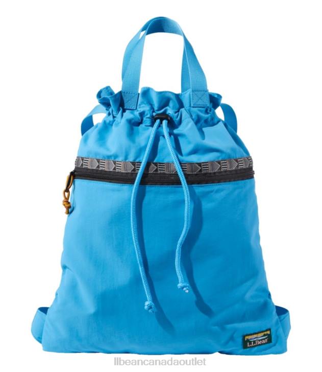 Accessories Bold Aqua H8XZ4294 Mountain Classic Drawstring Pack Unisex L.L.Bean