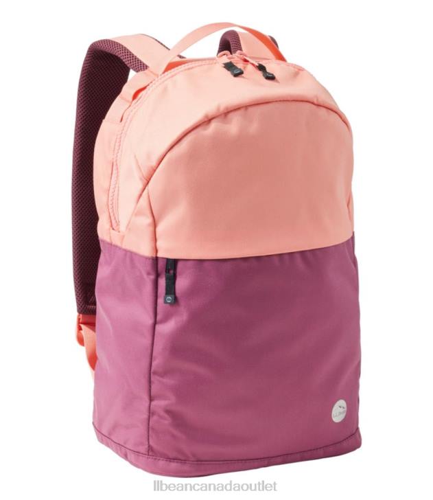 Accessories Warm Coral/Dark Plum Rose H8XZ2431 Athleisure Backpack Unisex L.L.Bean