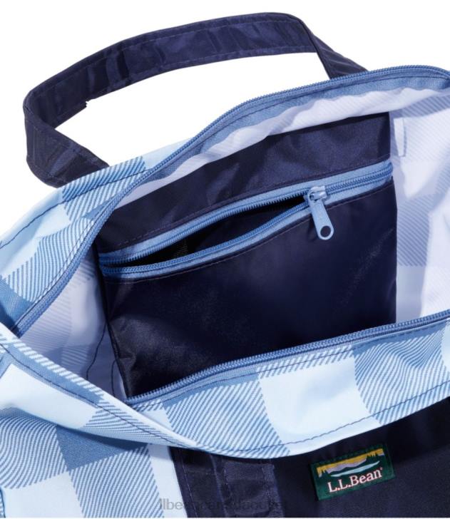 Accessories Apple Cinnamon Katahdin Logo H8XZ5414 Everyday Lightweight Tote Plaid Unisex L.L.Bean