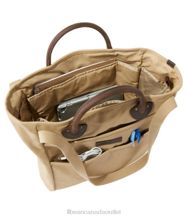 Accessories Dark Khaki H8XZ4214 Stonington Daily Carry Tote Unisex L.L.Bean