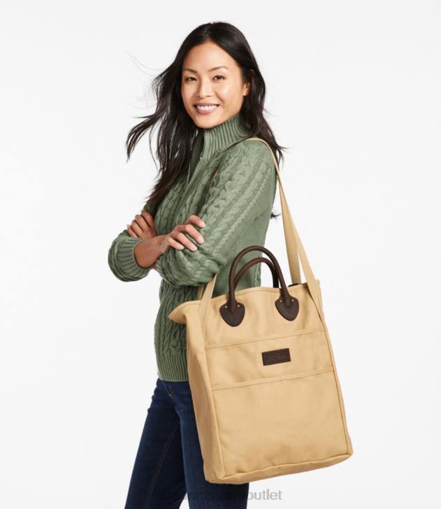 Accessories Dark Khaki H8XZ4214 Stonington Daily Carry Tote Unisex L.L.Bean