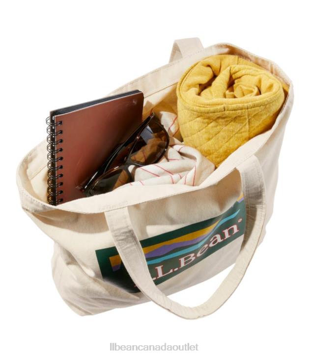Accessories Logo Stripe H8XZ2333 Wicked Shoppah Tote Unisex L.L.Bean
