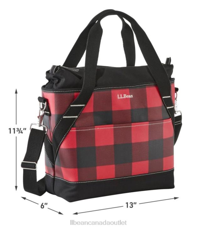 Accessories Mountain Red Buffalo Plaid H8XZ4297 Insulated Tote Unisex L.L.Bean