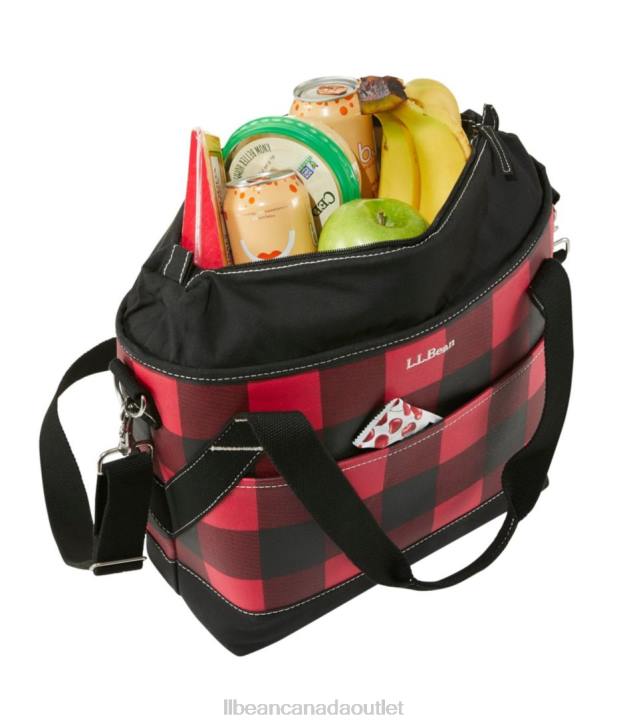 Accessories Mountain Red Buffalo Plaid H8XZ4297 Insulated Tote Unisex L.L.Bean