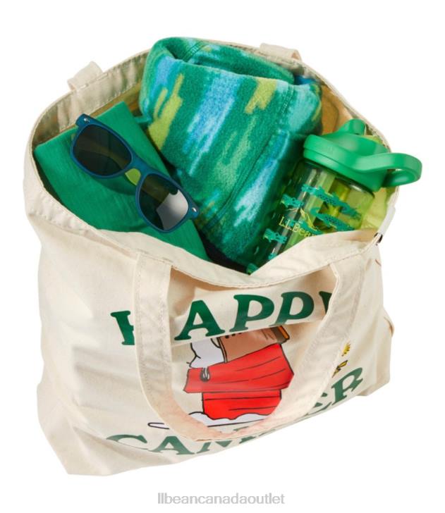 Accessories Natural/Wild Side H8XZ2419 x Peanuts Wicked Shoppah Tote Unisex L.L.Bean