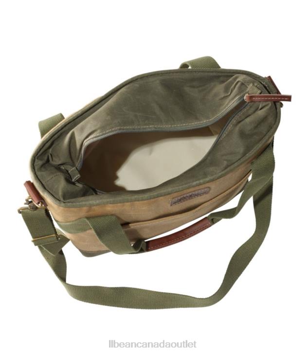 Accessories Navy H8XZ3912 Insulated Waxed-Canvas Tote Unisex L.L.Bean