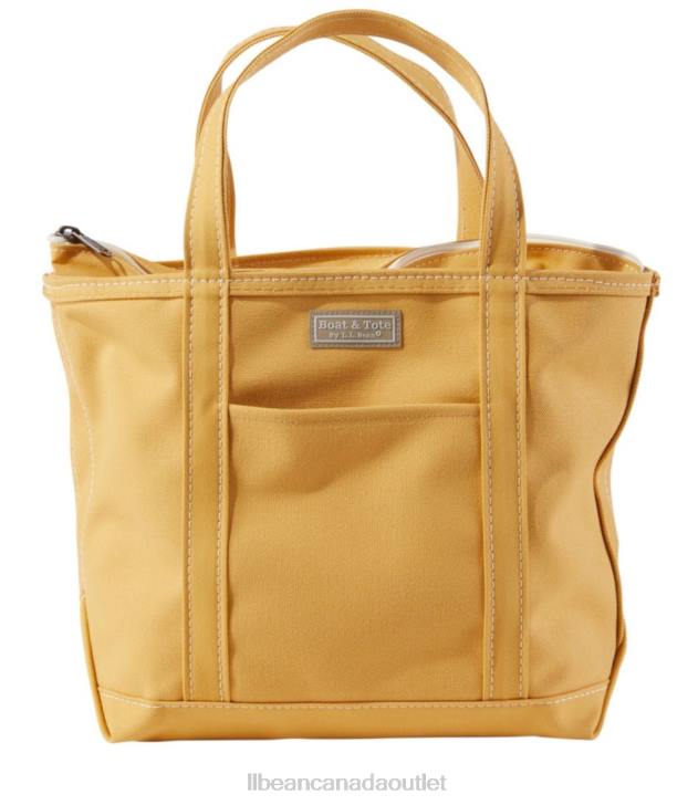 Accessories Warm Gold H8XZ2319 Boat and Tote Zip-Top with Pocket Unisex L.L.Bean