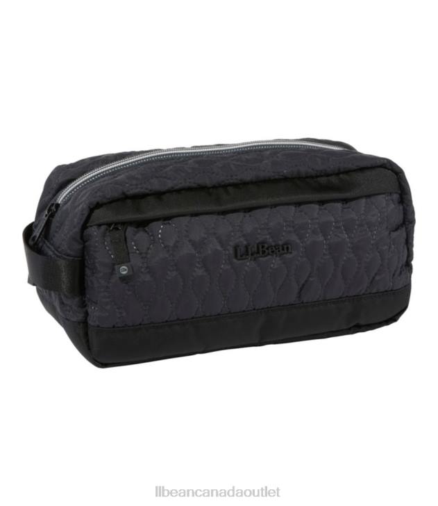 Accessories Black H8XZ5478 Boundless Quilted Toiletry Kit Unisex L.L.Bean
