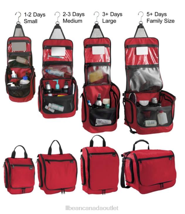 Accessories Red Buffalo Plaid H8XZ5407 Personal Organizer Toiletry Bag Unisex L.L.Bean