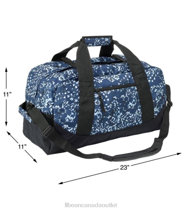 Accessories Apple Cinnamon H8XZ2445 Adventure Duffle Print Unisex L.L.Bean