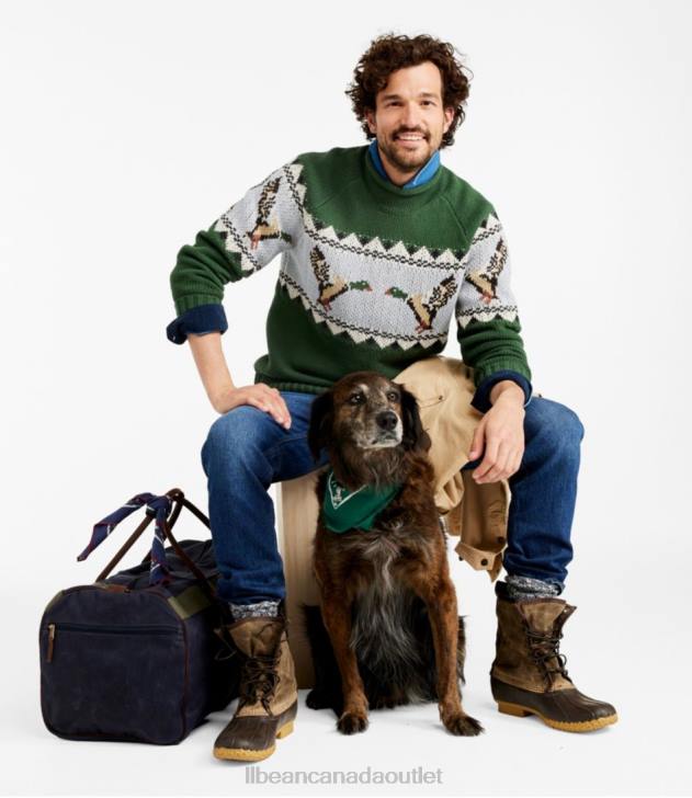 Accessories Feldspar H8XZ4309 Waxed Canvas Duffle Unisex L.L.Bean