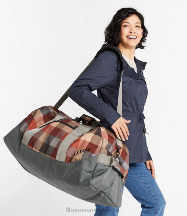 Accessories Nautical Navy Patchwork H8XZ2381 Adventure Duffle Unisex L.L.Bean