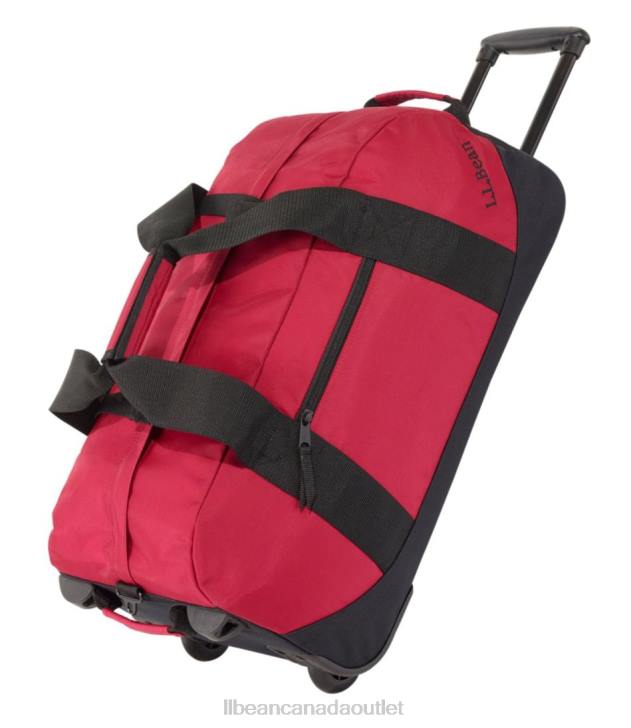 Accessories Red H8XZ4259 Adventure Rolling Duffle Bag Unisex L.L.Bean