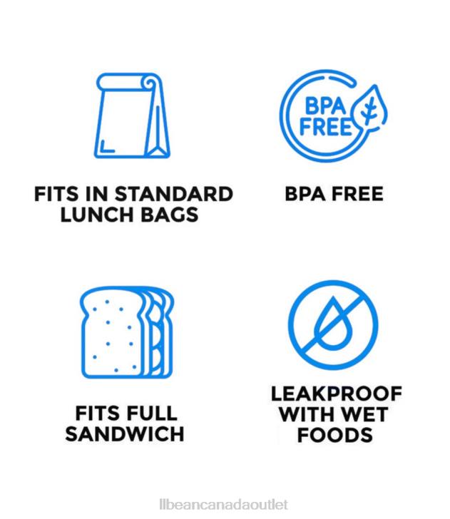 Accessories True Blue H8XZ6250 Yumbox Panino Bento Lunch Box Unisex L.L.Bean