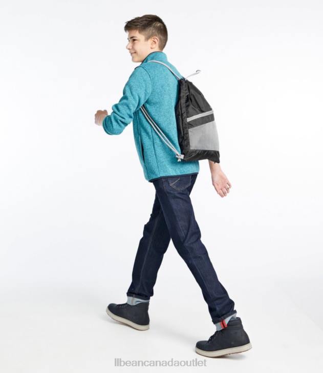 Accessories Black H8XZ5450 Drawstring Cinch Pack Unisex L.L.Bean