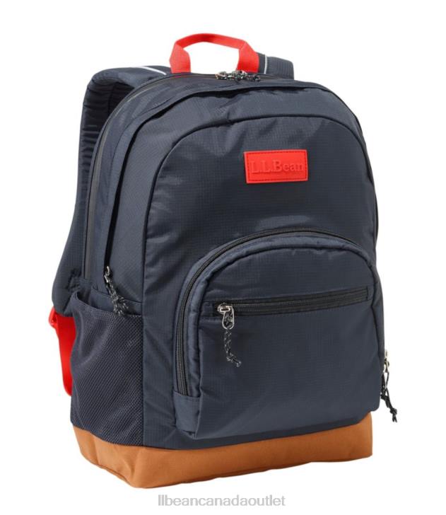 Accessories Classic Navy/Glazed Ginger H8XZ6215 Mountain Classic School Backpack Unisex L.L.Bean