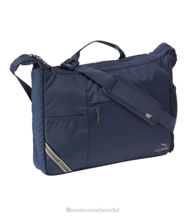 Accessories Classic Navy H8XZ2395 Comfort Carry Messenger Bag Unisex L.L.Bean