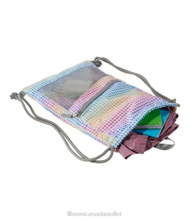 Accessories Ocean Blue Camo H8XZ5476 Drawstring Cinch Pack Unisex L.L.Bean