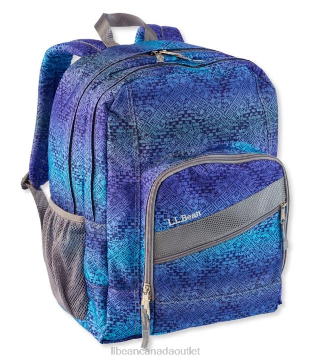 Accessories Periwinkle Sky Chevron H8XZ5431 Deluxe Book Pack Unisex L.L.Bean
