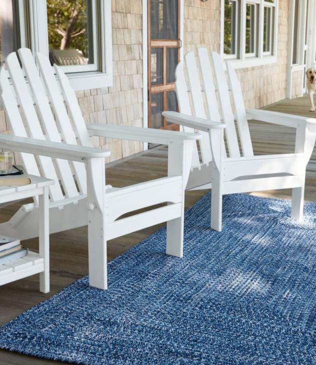 Backyard & Patio Black H8XZ6321 All-Weather Classic Adirondack Chair Unisex L.L.Bean