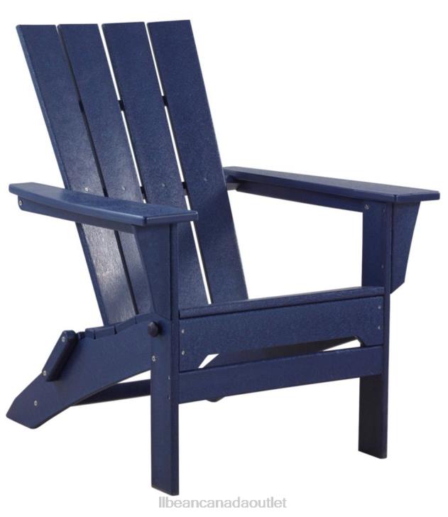 Backyard & Patio Classic Navy H8XZ2648 All-Weather Adirondack Chair Square-Back Unisex L.L.Bean