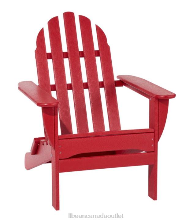 Backyard & Patio Classic Red H8XZ4395 All-Weather Classic Adirondack Chair Unisex L.L.Bean