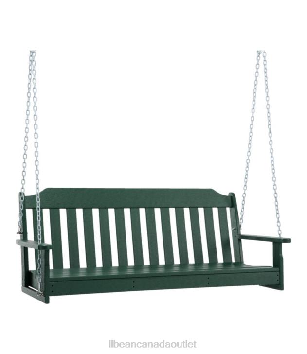 Backyard & Patio Green H8XZ2720 All-Weather 60'' Porch Swing Unisex L.L.Bean