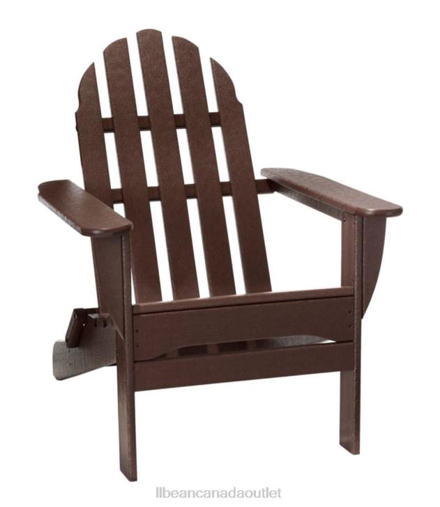 Backyard & Patio Mahogany H8XZ6825 All-Weather Classic Adirondack Chair Unisex L.L.Bean