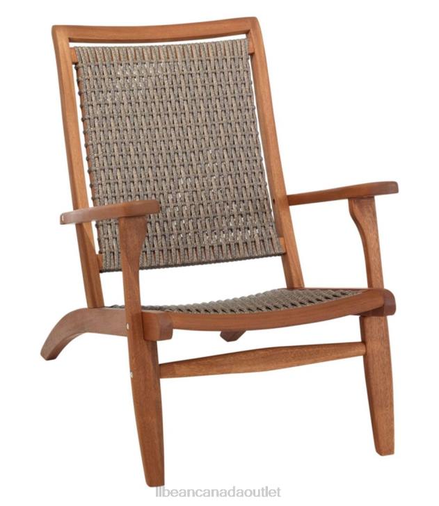 Backyard & Patio Natural H8XZ2795 Wicker Eucalyptus Chair Unisex L.L.Bean