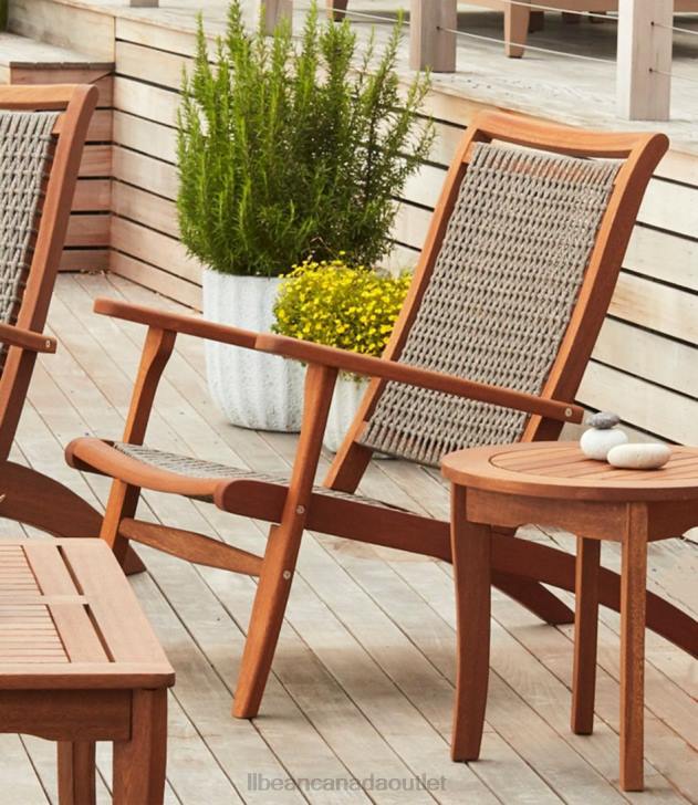 Backyard & Patio Natural H8XZ2795 Wicker Eucalyptus Chair Unisex L.L.Bean