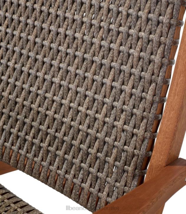 Backyard & Patio Natural H8XZ2795 Wicker Eucalyptus Chair Unisex L.L.Bean