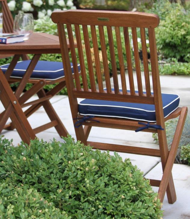 Backyard & Patio Natural H8XZ2811 Eucalyptus 3-Piece Bistro Set Unisex L.L.Bean