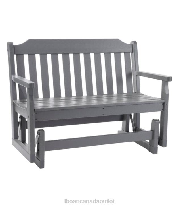 Backyard & Patio Slate Gray H8XZ4474 All-Weather Glider Unisex L.L.Bean