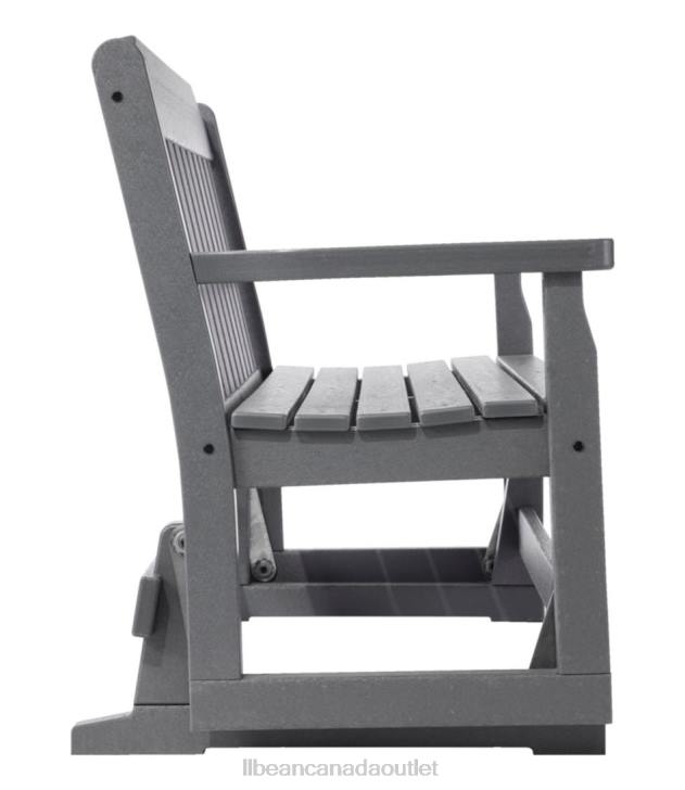 Backyard & Patio Slate Gray H8XZ4474 All-Weather Glider Unisex L.L.Bean