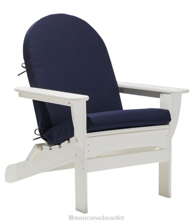 Backyard & Patio Navy H8XZ2651 Adirondack Chair Seat and Back Textured Cushion Unisex L.L.Bean