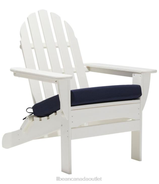 Backyard & Patio Navy H8XZ2732 Adirondack Chair Seat Textured Cushion Unisex L.L.Bean