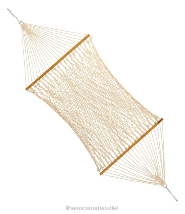 Backyard & Patio Oatmeal H8XZ2915 Backyard Duracord 55'' Hammock Unisex L.L.Bean