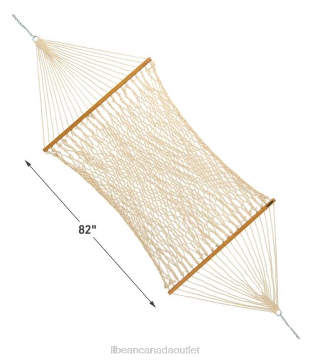 Backyard & Patio Oatmeal H8XZ2915 Backyard Duracord 55\'\' Hammock Unisex L.L.Bean