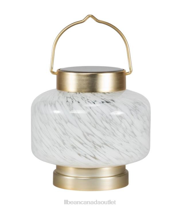 Backyard & Patio White H8XZ2768 Boaters Solar Lantern Unisex L.L.Bean