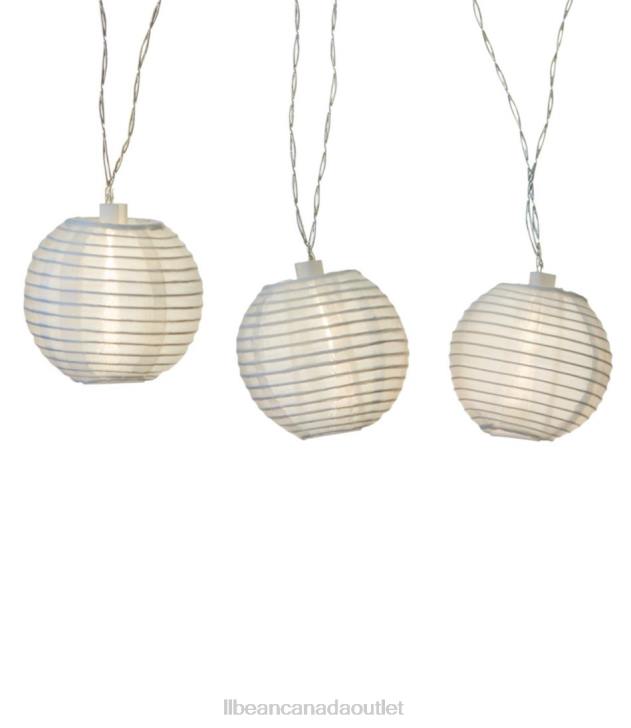 Backyard & Patio White H8XZ4539 Solar String Lights Unisex L.L.Bean