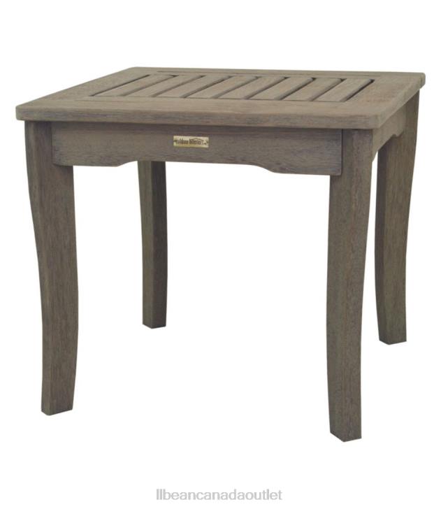 Backyard & Patio Gray Washed H8XZ2843 Eucalyptus End Table Unisex L.L.Bean