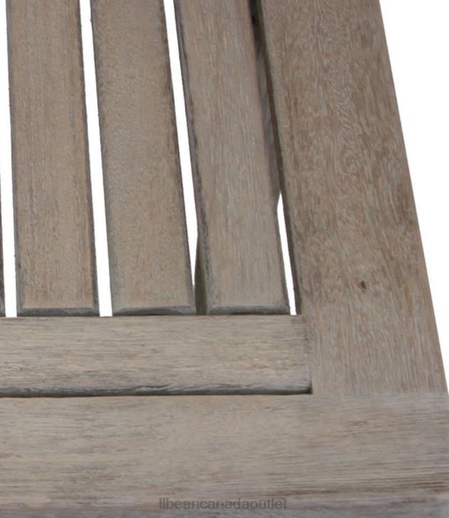 Backyard & Patio Gray Washed H8XZ2843 Eucalyptus End Table Unisex L.L.Bean