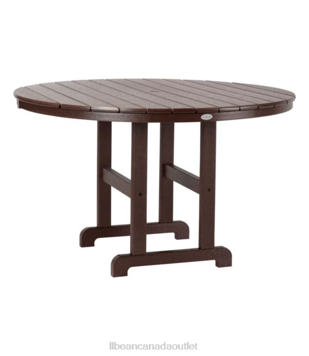 Backyard & Patio Mahogany H8XZ4487 All-Weather Dining Table Unisex L.L.Bean