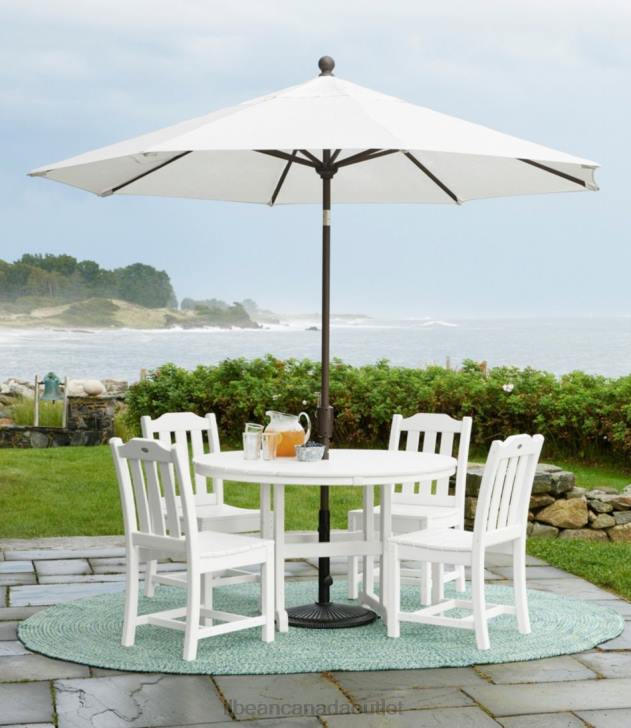 Backyard & Patio Mahogany H8XZ4487 All-Weather Dining Table Unisex L.L.Bean