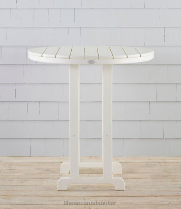 Backyard & Patio Mahogany H8XZ4514 All-Weather Counter-Height Table 36\'\' Round Unisex L.L.Bean