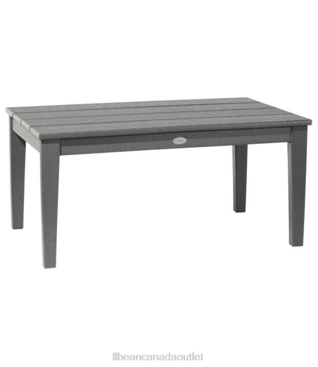 Home Goods Slate Gray H8XZ4506 All-Weather Patio Coffee Table Unisex L.L.Bean